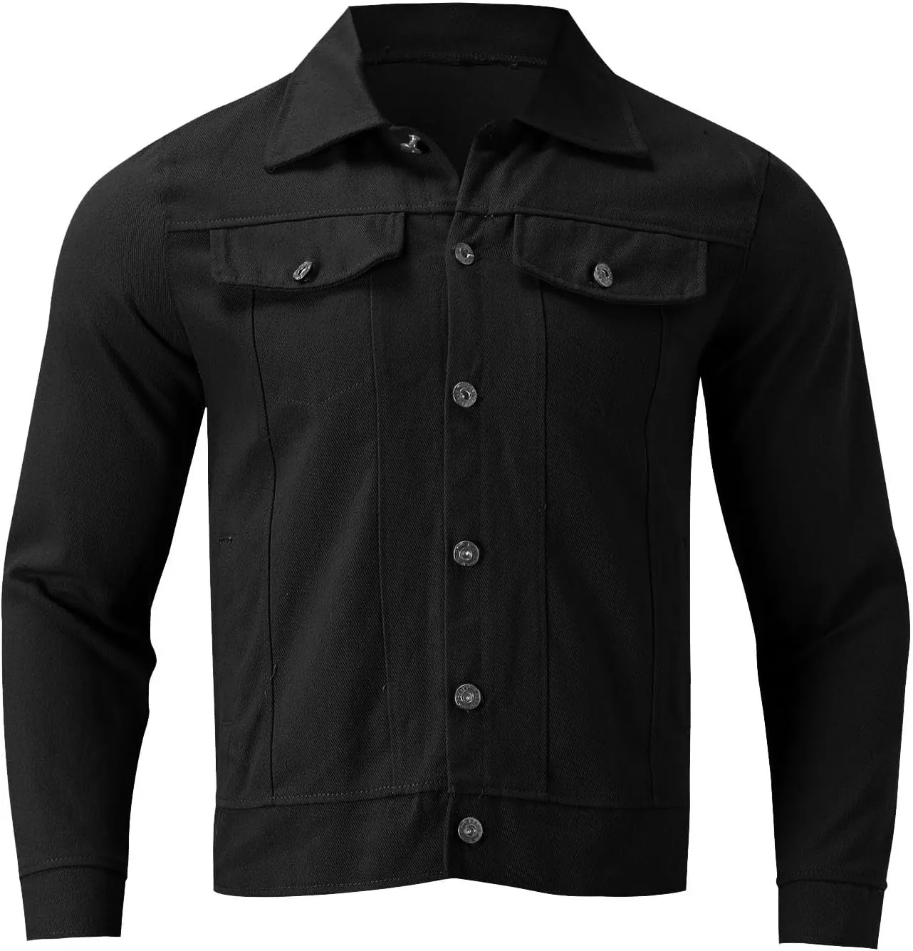 Bomber Jacket Men, Men's Lightweight Bomber Jacket Windbreaker Slim Fit Active Coat Outerwear Button Down Jackets