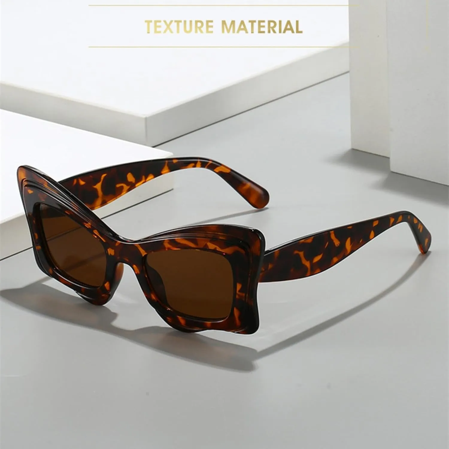 Cat Eye Punk Sunglasses Women Vintage Retro Shades Uv400