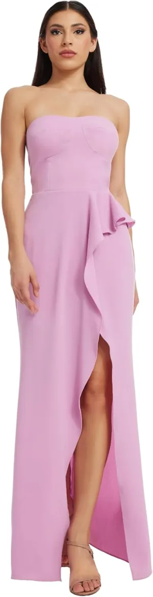 Dress the Population Women's Kai Bodycon Maxi Dress