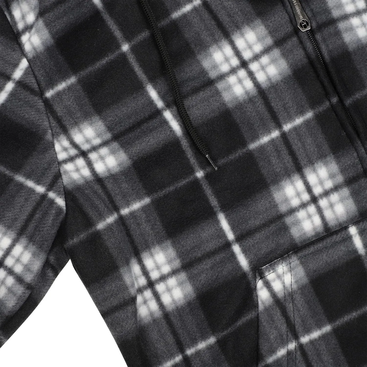 Heavy Warm Sherpa Lined Flannel Jackets for Men, Winter Coats and Plaid Flannel Hoodies with Fleece Lining
