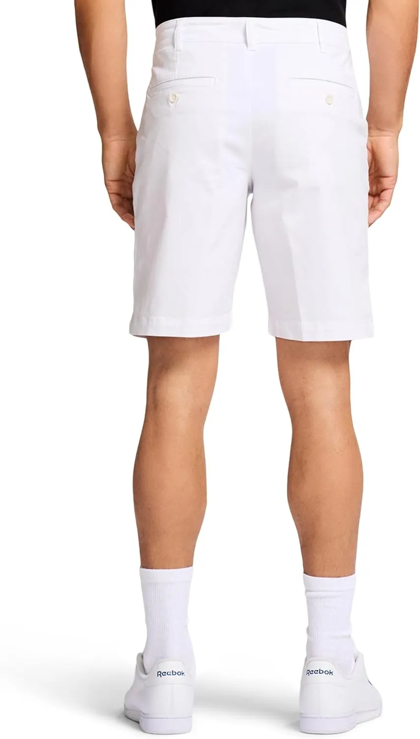 IZOD Men's Saltwater 9.5" Flat Front Chino Short
