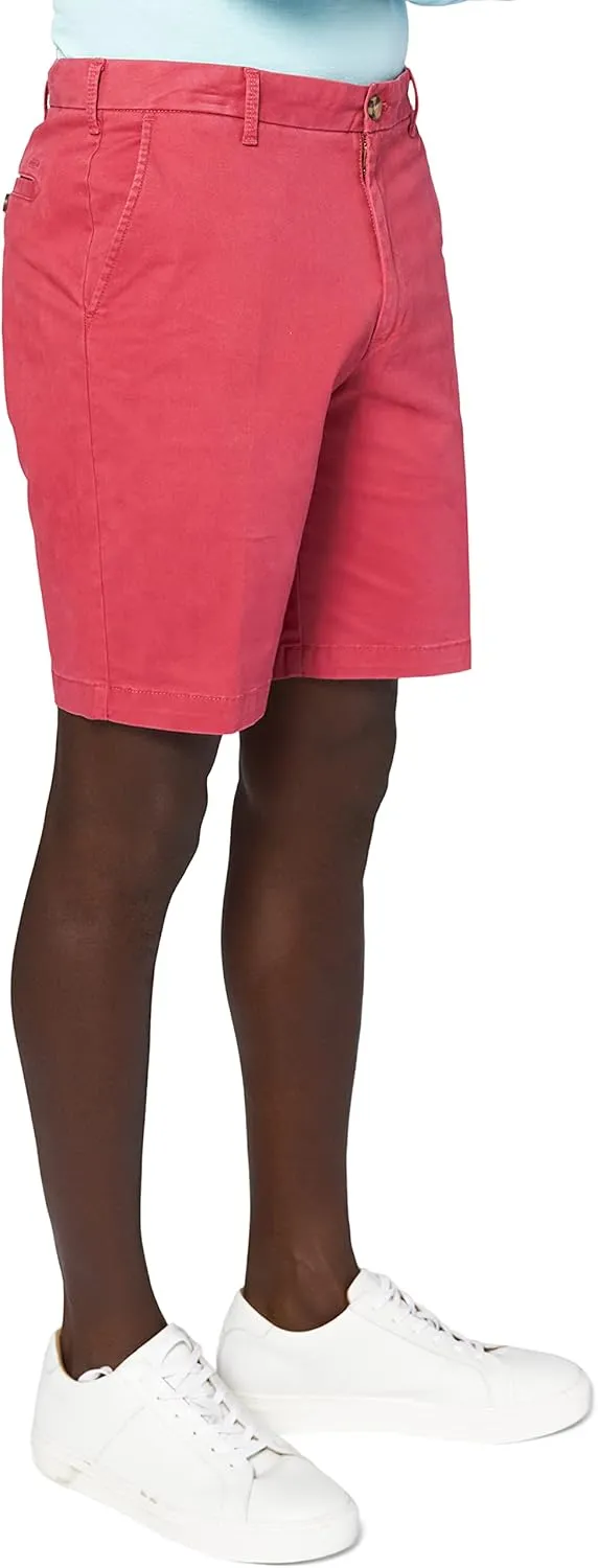 IZOD Men's Saltwater 9.5" Flat Front Chino Short