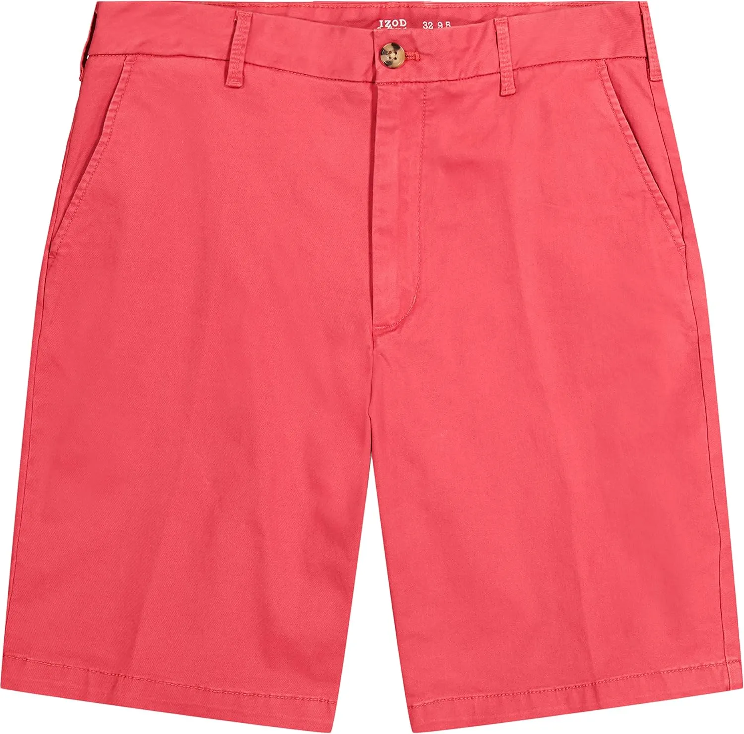 IZOD Men's Saltwater 9.5" Flat Front Chino Short