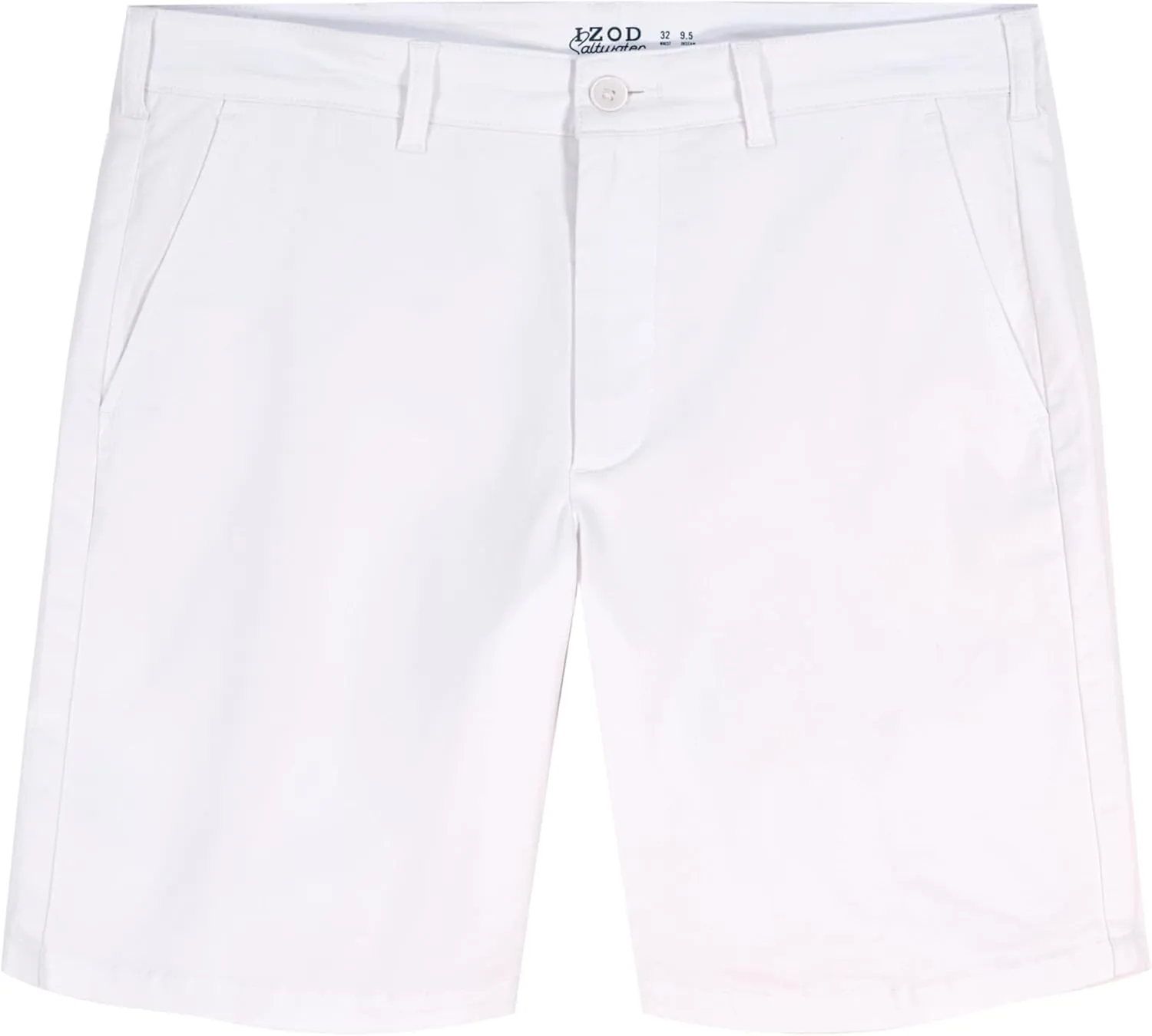 IZOD Men's Saltwater 9.5" Flat Front Chino Short