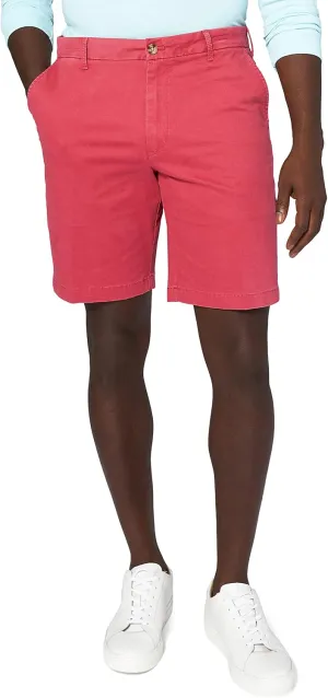 IZOD Men's Saltwater 9.5" Flat Front Chino Short