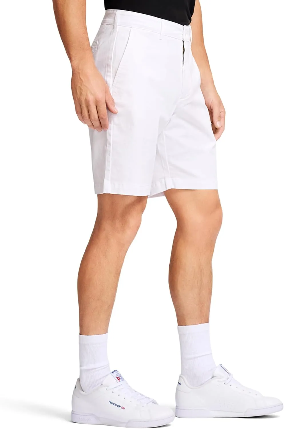 IZOD Men's Saltwater 9.5" Flat Front Chino Short