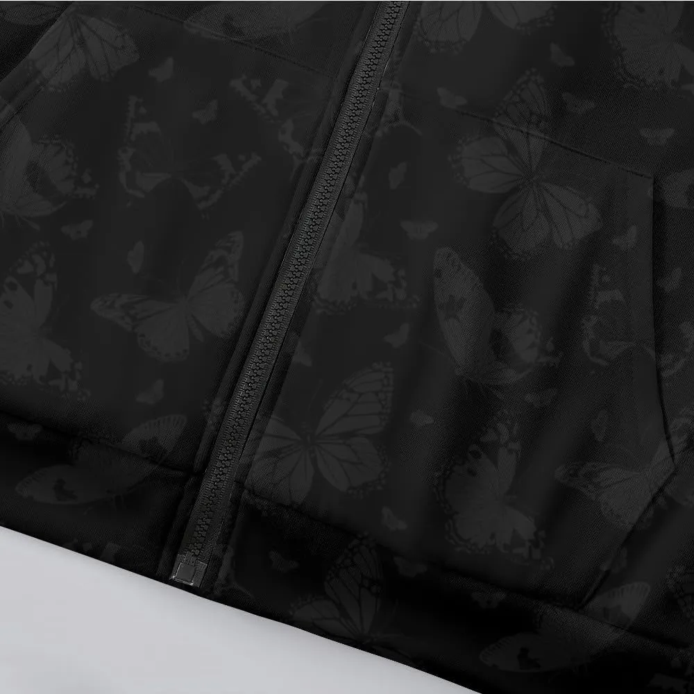 Jackets For Men Winter Clothes Vintage Padded Hoodies Fashion Casual Graphic Long Sleeve Thickened Workout Coats