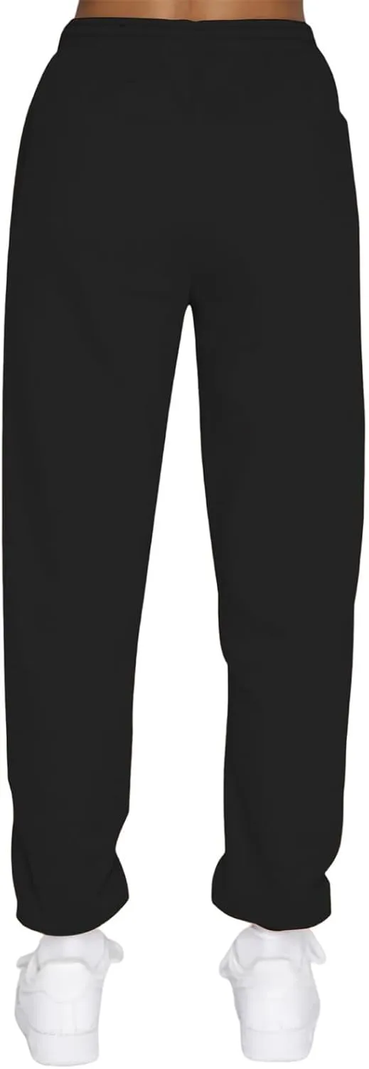 Kubbon Womens Wide Leg Jeans Baggy High Waist Straight Leg Denim Pants Casual Loose Fit Stretchy Trousers with Pockets