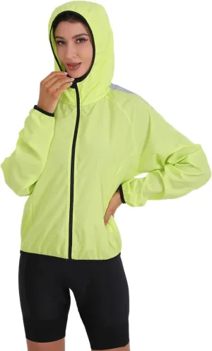 Lightweight Breathable Wind Resistant Running Hiking Outdoor Sports Cycling Jacket Women Hoody Biking Coat
