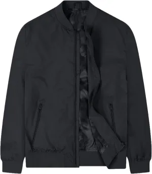 Men's Bomber Jacket Casual Solid Full Zip Long Sleeve Outwear Loose Fit Outdoor Exercise Fall Jackets