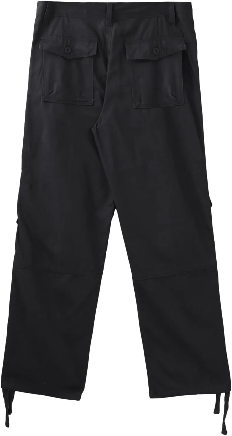 Mens Cargo Pants Relaxed Fit Work Hiking Pants Stretch Tactical Pants Lightweight Outdoor Travel Pants Multi Pockets Pants