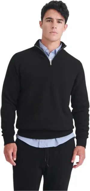 Men's Cashmere Quarter Zip