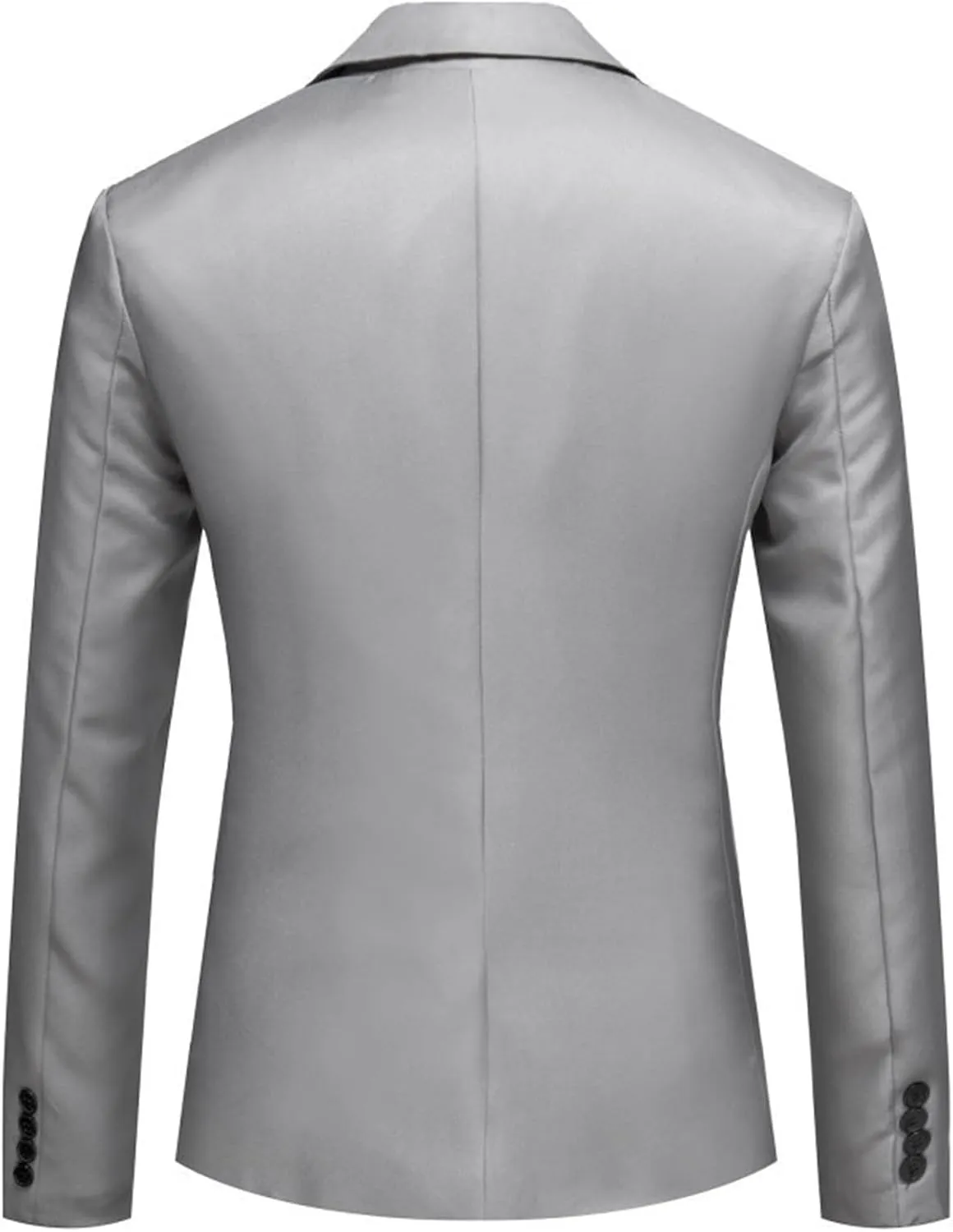 Mens Casual Slim Fit Suit Blazer Jackets One Button Daily Blazer Solid Business Wedding Work Party Coat Outwear Top