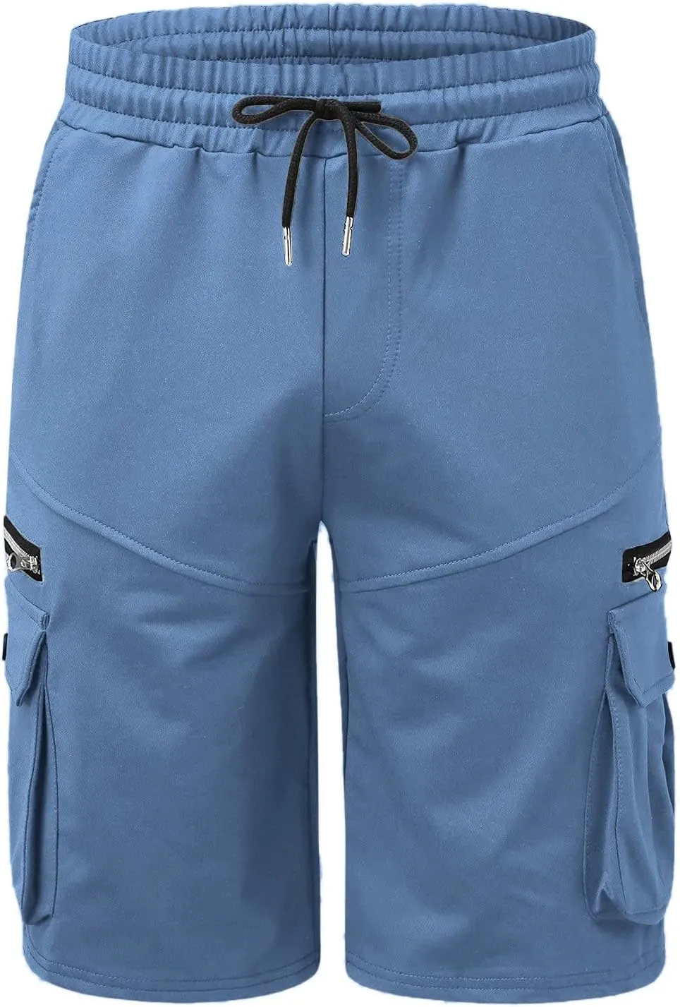 Men's Hiking Cargo Shorts Lightweight Quick Dry Athletic Casual Shorts for Golf Outdoor Active Zipper Pockets Men's Shorts