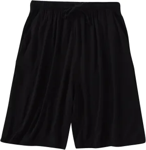 Men's Modal Shorts Soft Comfy Sleep Shorts Lounge Wear Pajama Bottoms Pockets Casual Elastic Waist Athletic Shorts