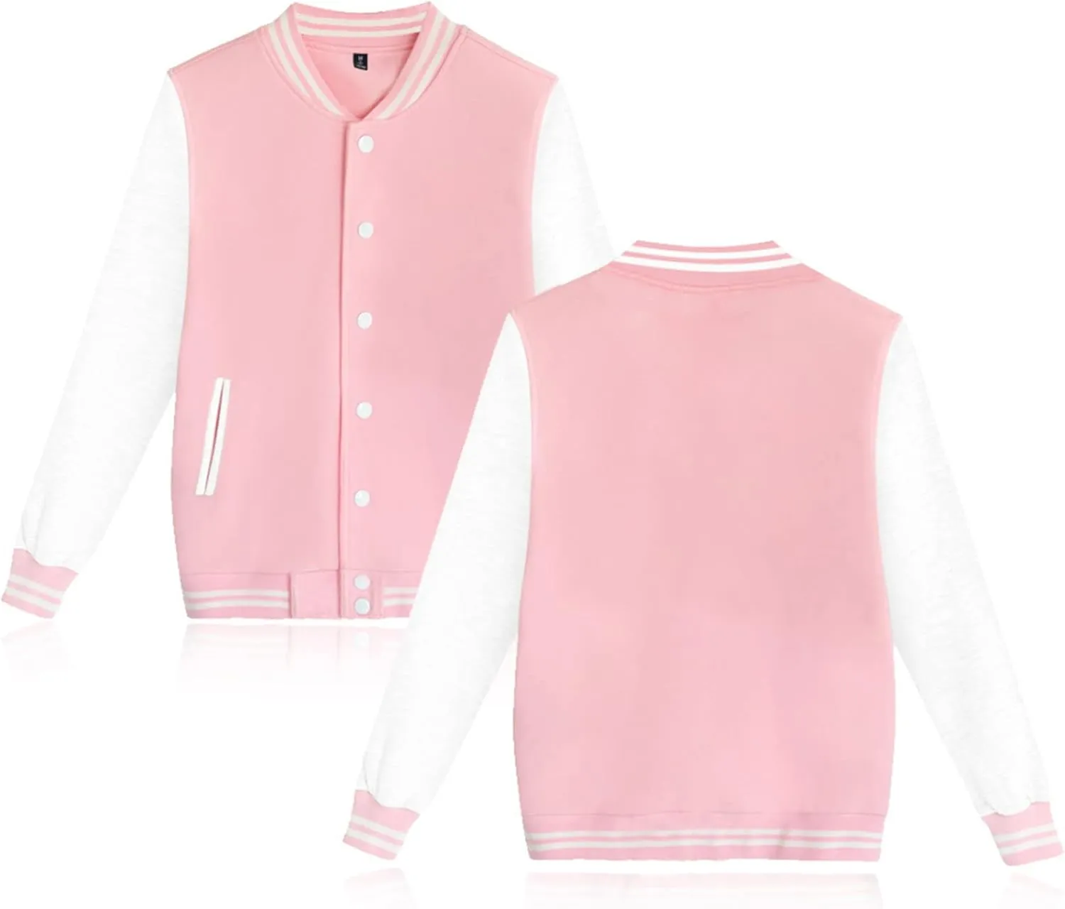 Men's Waterproof Jacket ManS Varsity Baseball Jacket Cotton Letterman Bomber Jacket, XL-4XL