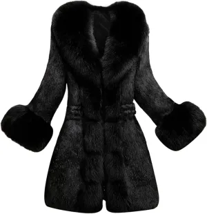 SHAOBGE Womens Jackets Fall Women Lady Coat Winter Warm Long Sleeve Solid Outwear Coat Plush Jacket Warm Fleece Tops for