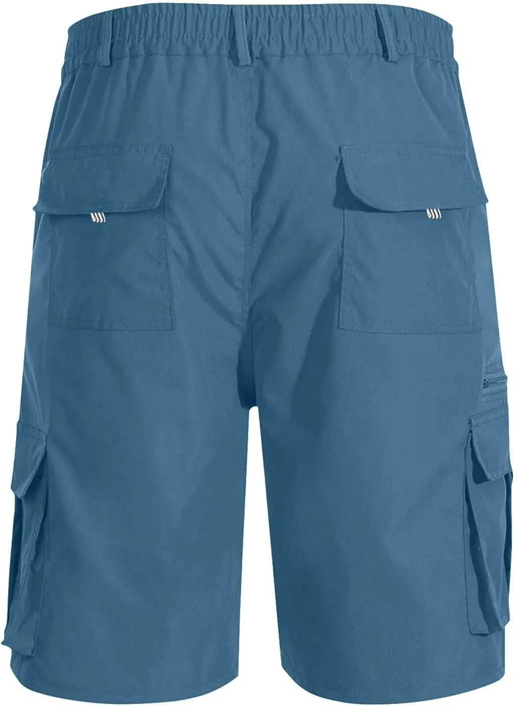 Stretch Cargo Shorts for Men Button Lightweight Wide Leg Work Shorts Summer Outdoor Multi Pockets Travel Hiking Pants