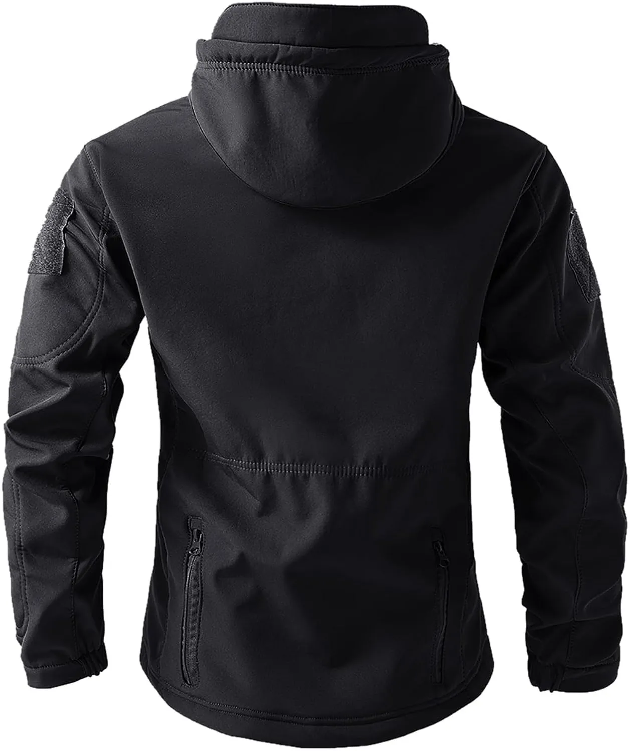 SUWBMHWE Men's Lightweight Waterproof Hooded Rain Jacket Outdoor Raincoat Shell Jacket for Hiking Fishing Travel