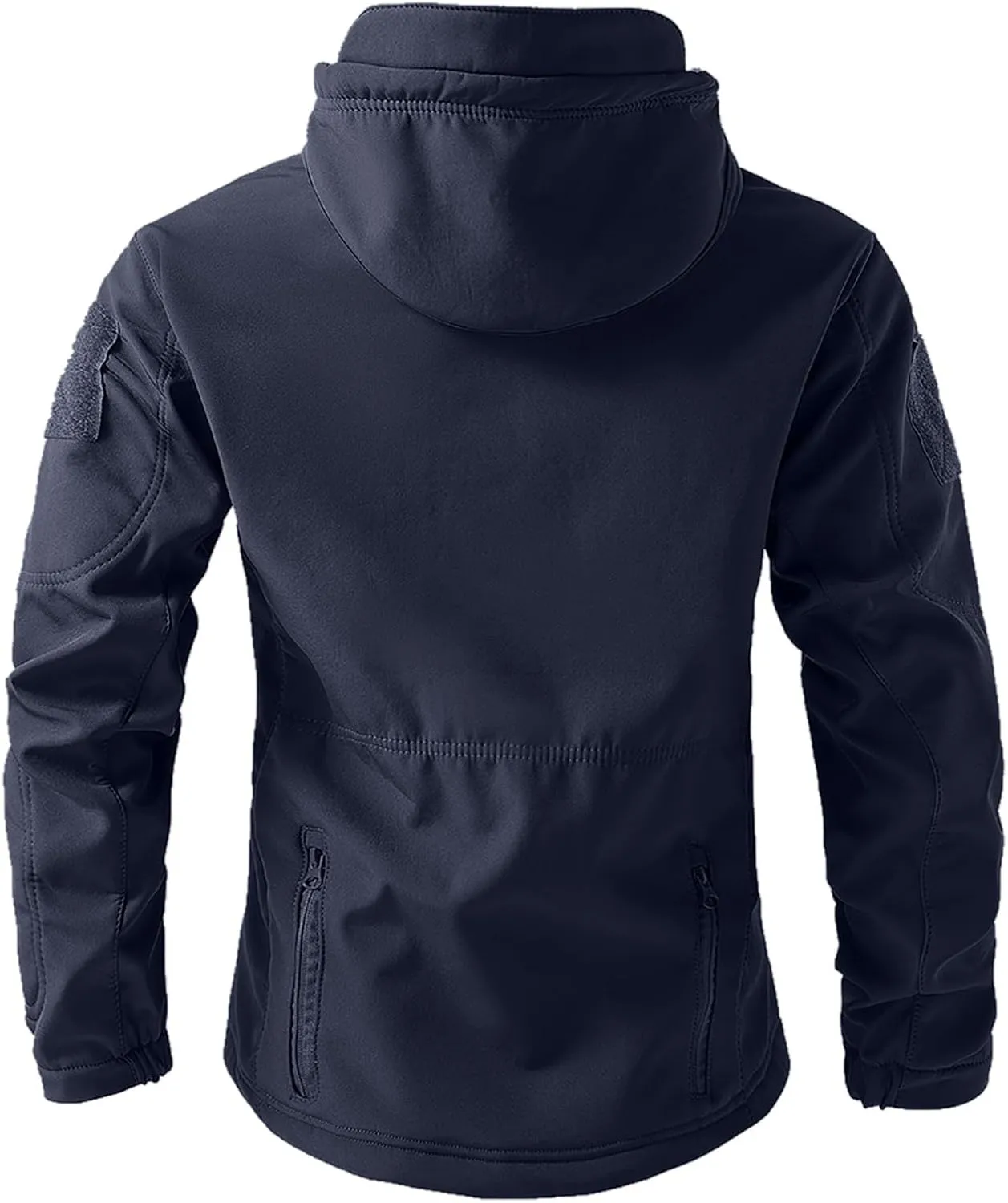 SUWBMHWE Men's Lightweight Waterproof Hooded Rain Jacket Outdoor Raincoat Shell Jacket for Hiking Fishing Travel