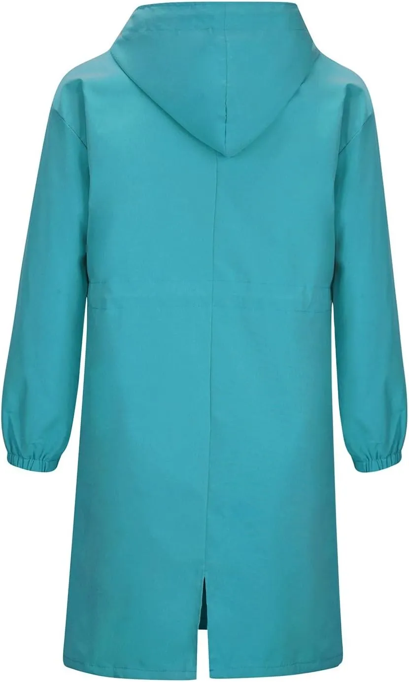 Wkishenl Fall Coats for Women 2024 Plus Size Lightweight Long Trench Jacket Casual Notched Collar Single Breasted Outerwear