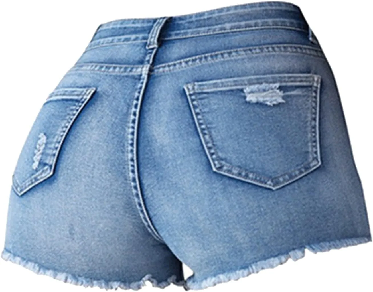Womens Jean Shorts Casual High Waisted Lightweight Denim 2025 Trendy Summer Shorts with Pockets