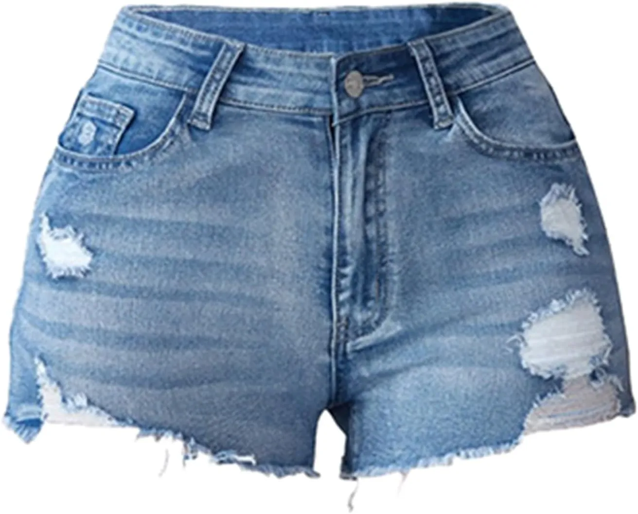 Womens Jean Shorts Casual High Waisted Lightweight Denim 2025 Trendy Summer Shorts with Pockets