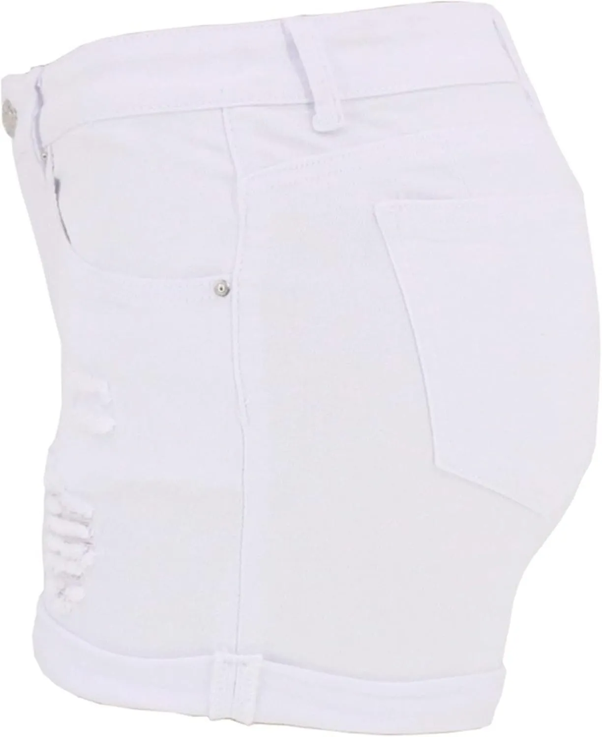 Womens Summer Denim Shorts Denim Short Summer Baggy High Waisted Wide Leg Buttons Pleated Casual Jean Y2K Cute Fashion