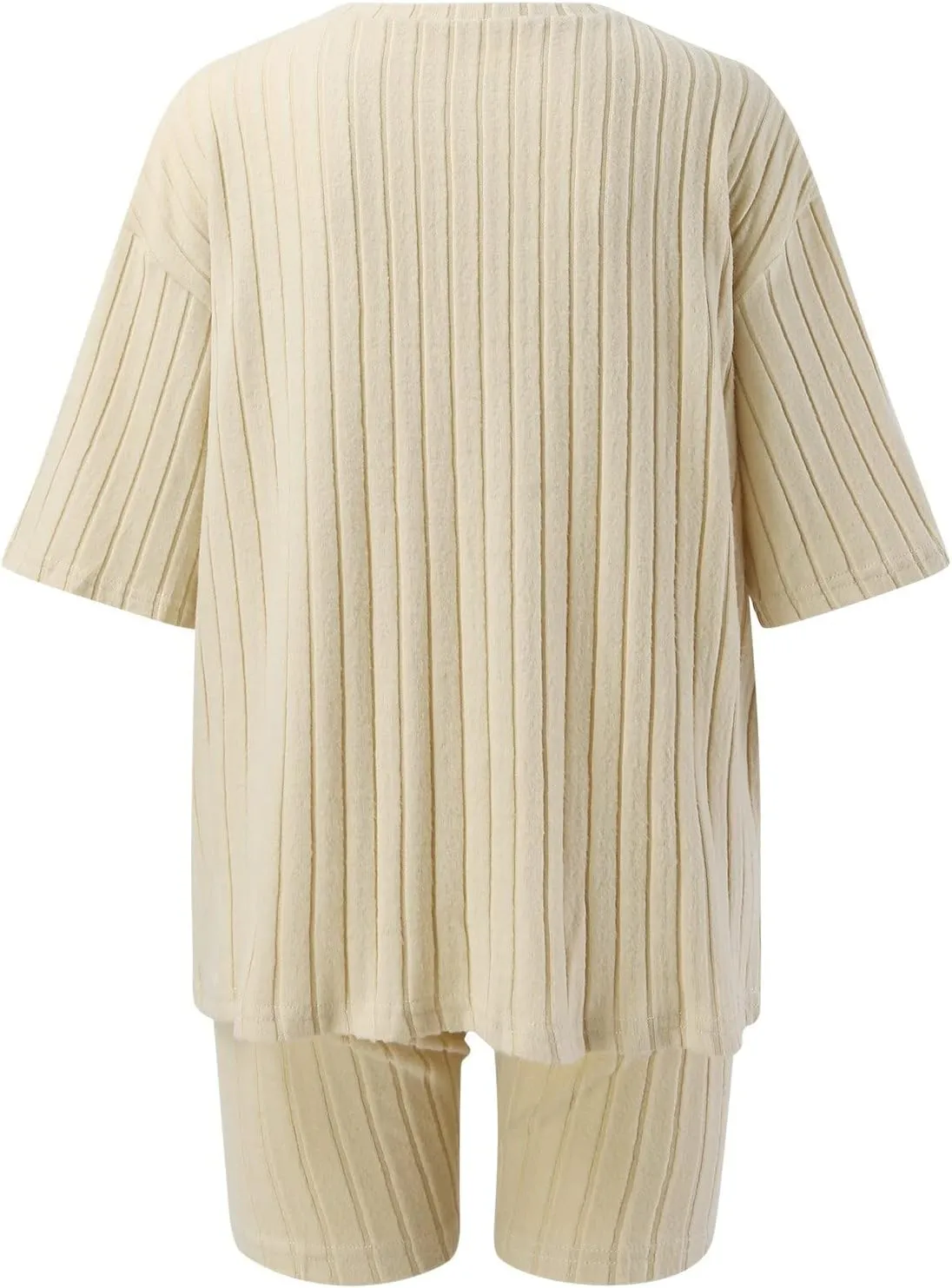 Women's Two Piece Summer Outfits Sweater Set 2025 Travel Resort Wear Sleeveless Casual Knit Lounge Sets