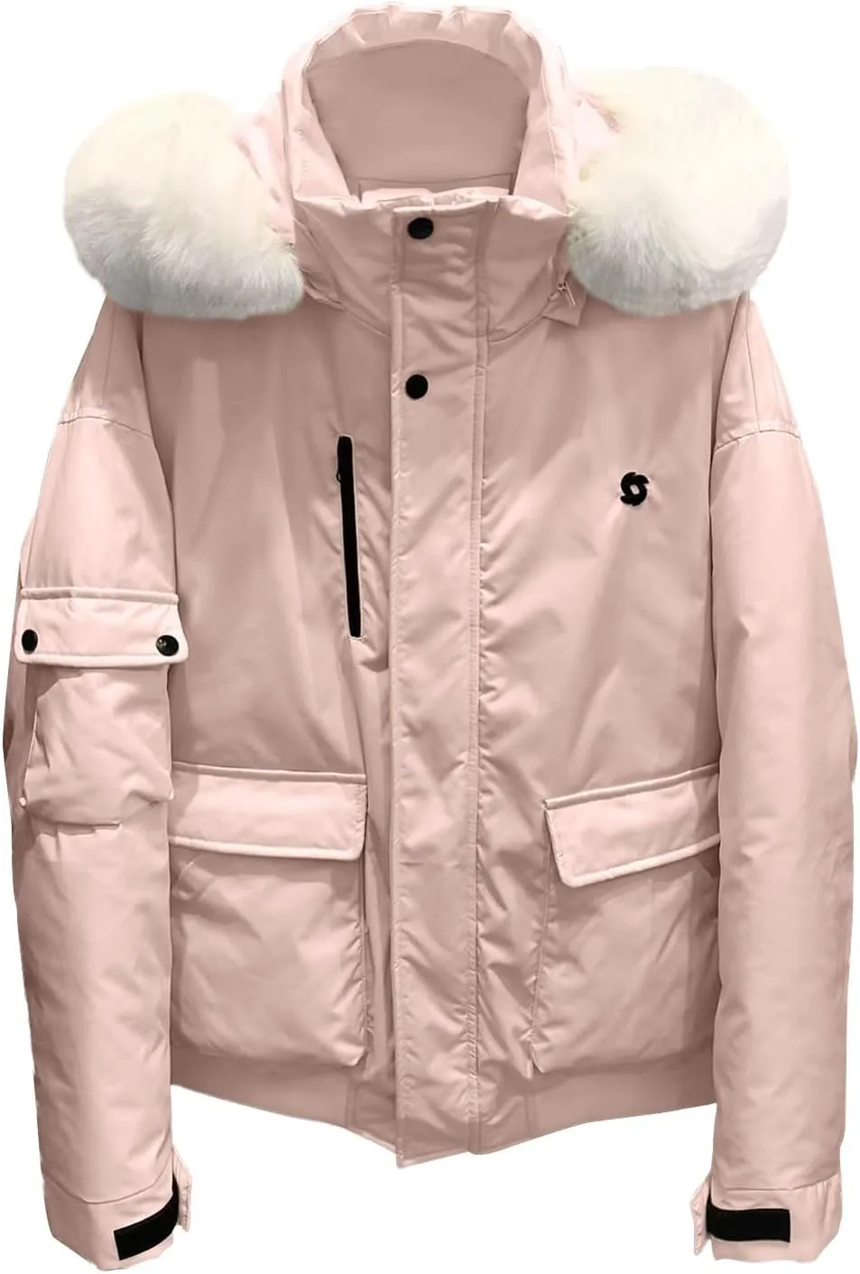 Women's Winter Coat Warm Parka Jacket Puffer Quilted Thicken Hooded Outerwear Coats Zip Up Casual Down Jackets